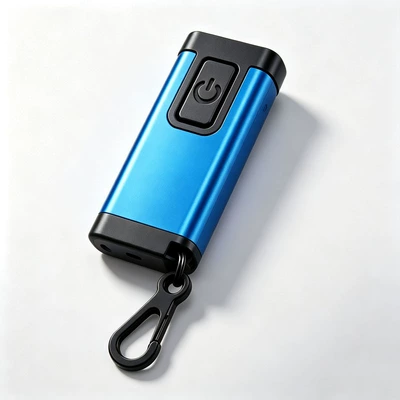 UV fənərlər strong light, rechargeable, with buzzer - blue-upgraded-version