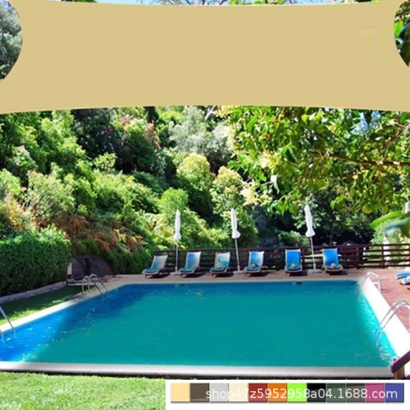 210D Waterproof Sunshade Sail Canvas Canopy Outdoor Rectangular Sunshade for Backyard Terrace Garden Uv Block 210D Waterproof Sunshade Sail Canvas Canopy Outdoor Rectangular Sunshade for Backyard Terrace Garden Uv Block
