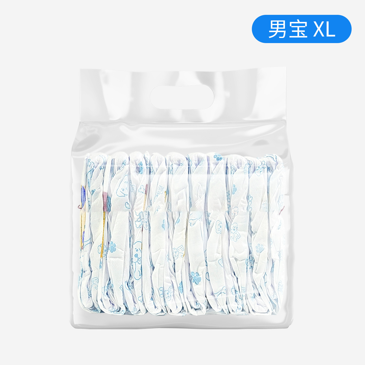 Etiqueta de etiqueta de impresión UV personalizada OEM Pañales para mascotas Pijama para perros Pañales de hueso de cachorro Ventas directas de fábrica