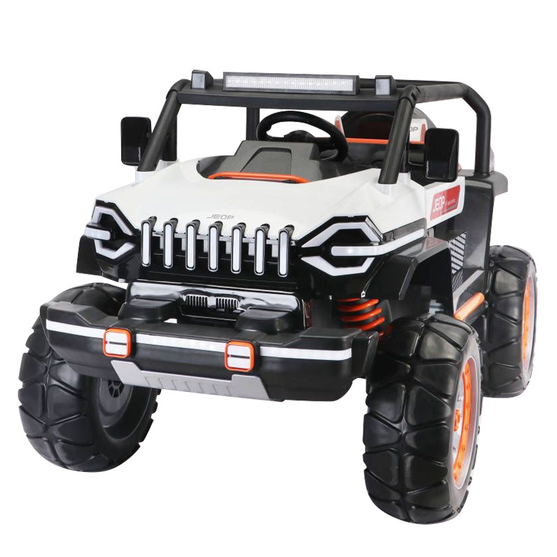 Coche de control remoto de juguete eléctrico de cuatro ruedas todoterreno para niños nuevos puede sentarse bebé adulto coche de juguete recargable Carro de bebé