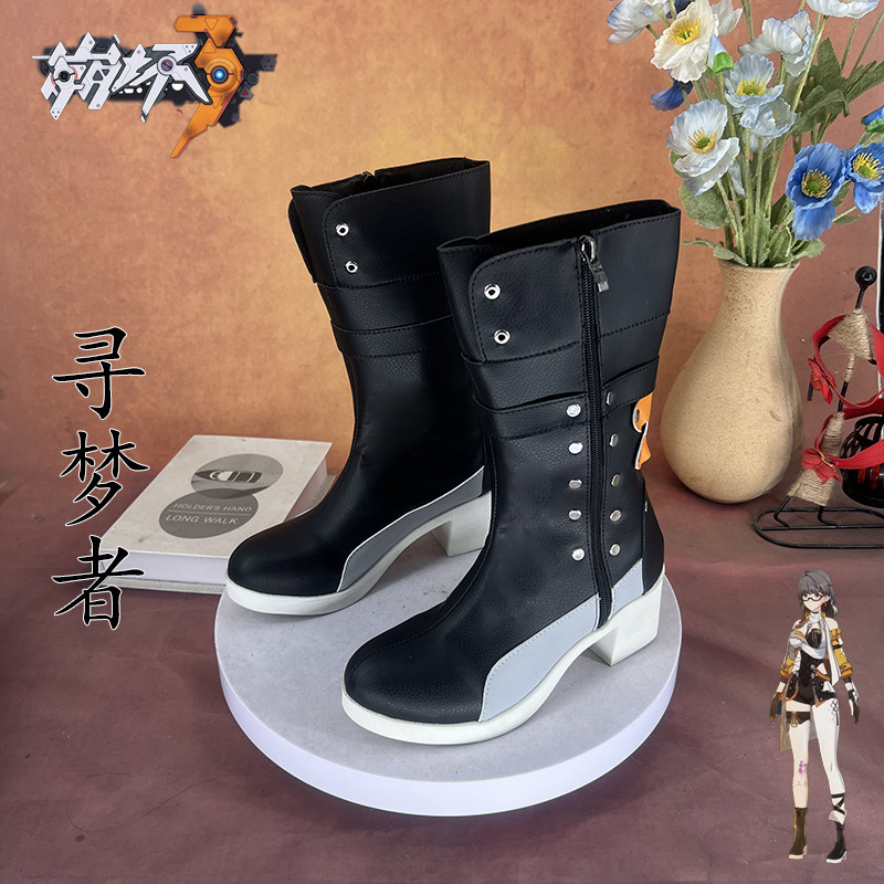 Honkai Impact 3 Dream Seeker Cosplay Shoes Girl Loli Anime Comic Show Game Performance Shoes