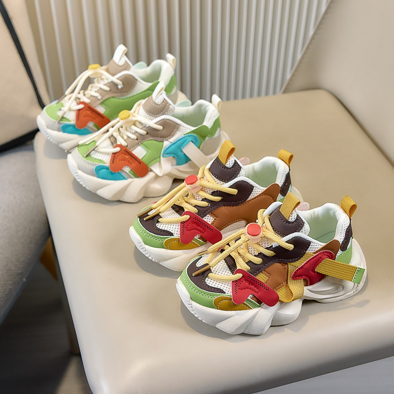 Zapatos deportivos para niños 2026 nuevos zapatos de moda zapatos de running para niños zapatos ecológicos para niñas
