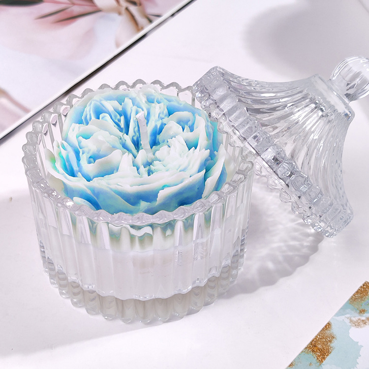 オースティンローズフラワーアロマセラピーキャンドルインスタイルフレグランスアロマセラピー誕生日結婚式バレンタインデーギフト|undefined