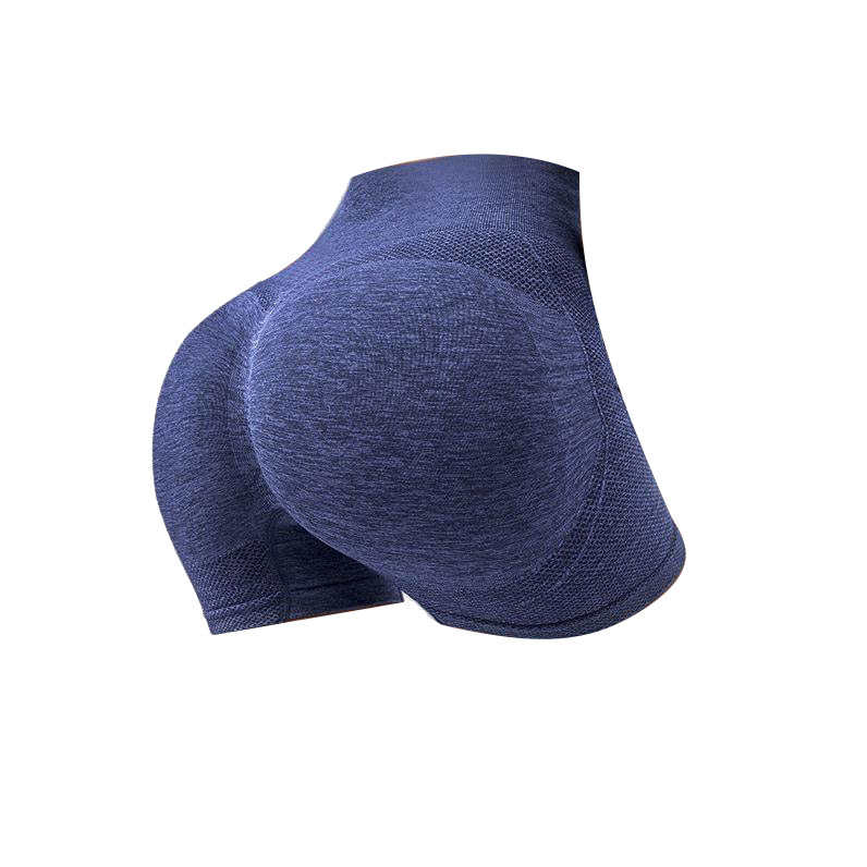 Pantalones cortos de fitness de yoga transfronterizos de cintura alta abdominal abdominal ajustados deportivos de mel melonía de cadera anti-caminar leggings de yoga seco