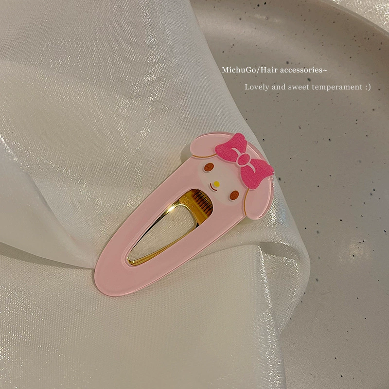 Заколки для волос (Sanrio) заклепки с персонажами, assorted персонажи Sanrio, милый набор на стол