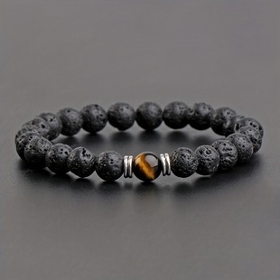 Men's bracelet for yoga handmade, 8mm, for import