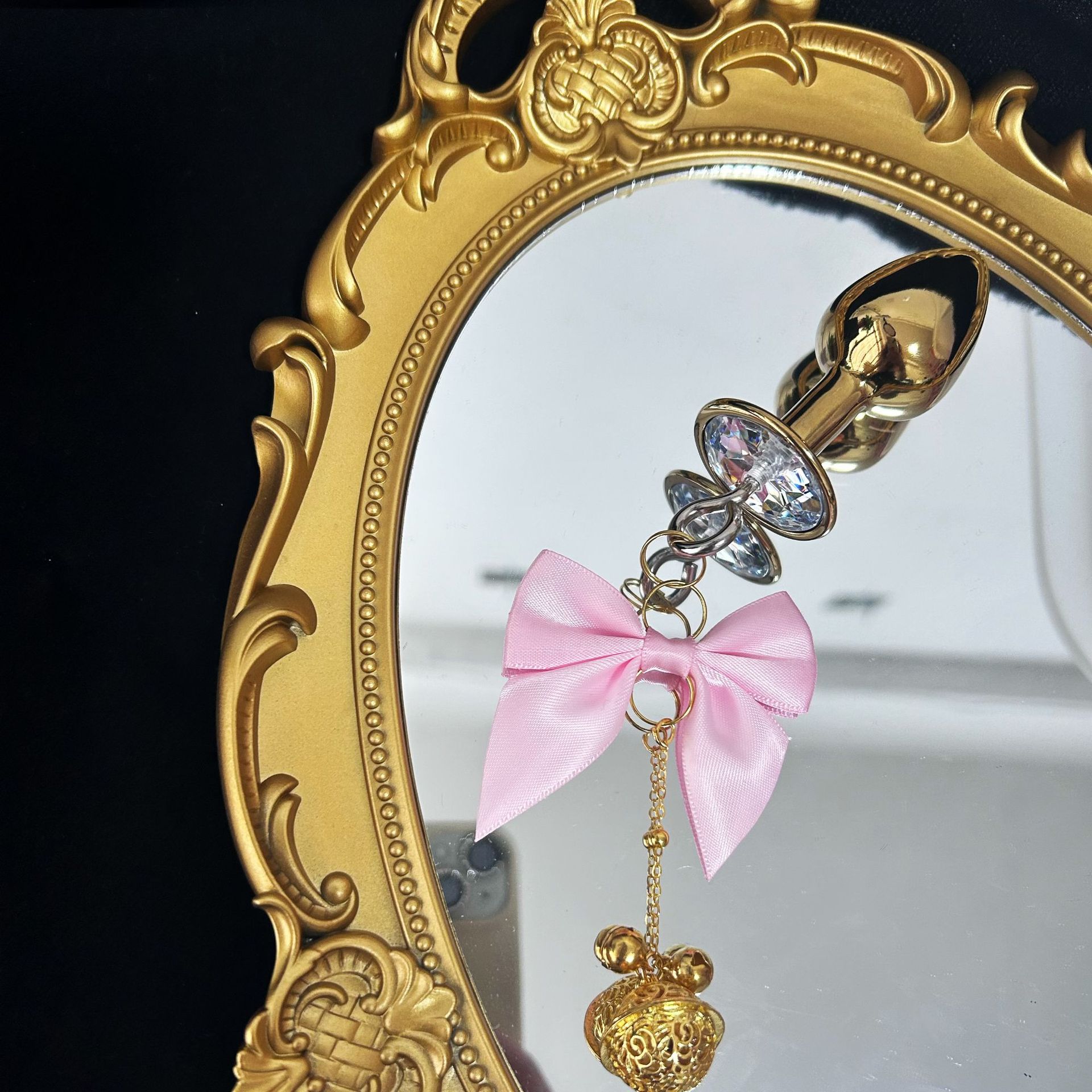 핑크 골드 1.8 애널 플러그