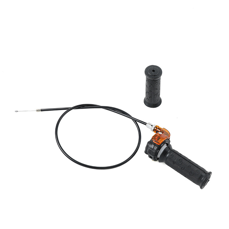 Mini Motorcycle Accessories 47/49Cc Atv Off-Road Four-Wheel Visual Handlebar Cover Throttle Cable Black
