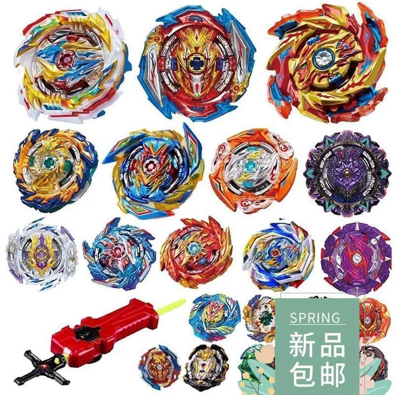 Spinning top, toy, launcher with cord