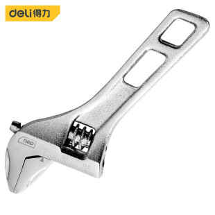 Deli bathroom wrench multi-function tool short handle large opener repair drain pipe air conditioning opening wrench