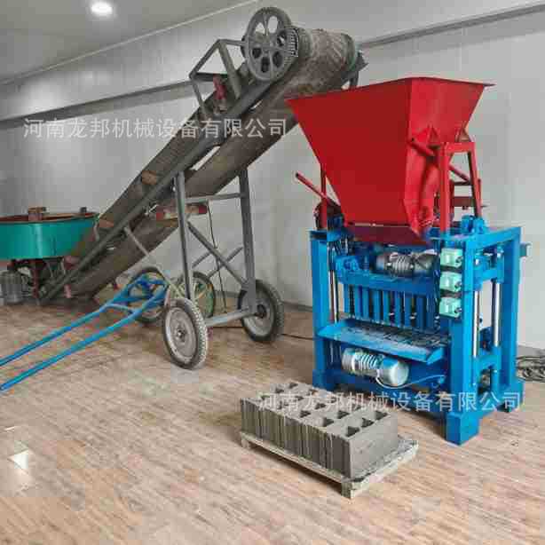 半自动水泥混凝土砌块成型砖头机械模具空心实心粉煤灰多孔制砖机