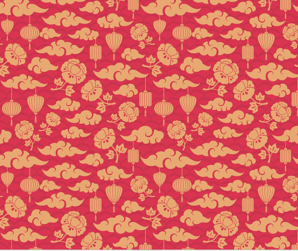 Papel de embalaje de estilo chino papel de regalo de boda rojo festivo Año Nuevo Festival de Primavera DIY papel de regalo
