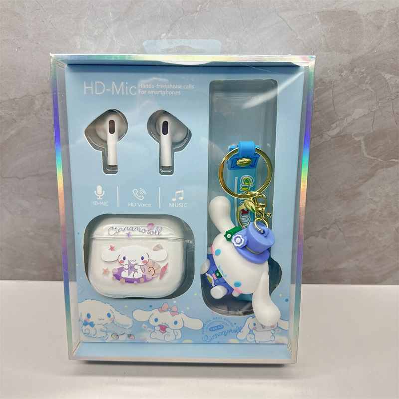 クロスボーダー ステッチ Bluetooth ヘッドセット ビッグイヤー ドッグ ワイヤレス スポーツ ノイズリダクション インイヤー ヘッドフォン クロミ ペンダント コンビネーション バッチ|undefined