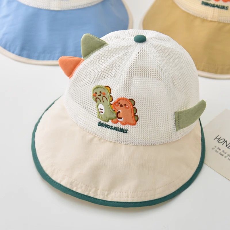 Children's Hat Summer Thin Breathable Mesh Peaked Cap for Boys and Girls Baby Sunshade Sun Hat Trendy