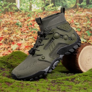 48 Large Size Outdoor Hiking Shoes Men's Non-Slip Hiking Workwear Sports Shoes Swimming Wading Cross-Country River Tracing Shoes