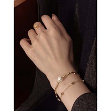 118 244洗手戴的玫瑰花系列手链戒指立体效果时尚通勤有个性Y5-13