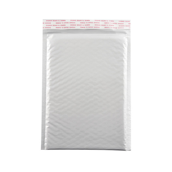White pearlescent film bubble bag clothing express packaging bag…
