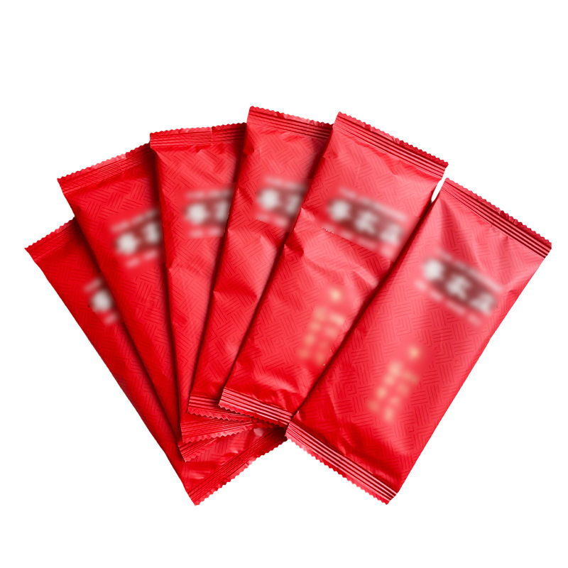 创意红色喜庆湿巾纸便携小包抽取式饭店手口清洁湿巾高档酒店定制|undefined