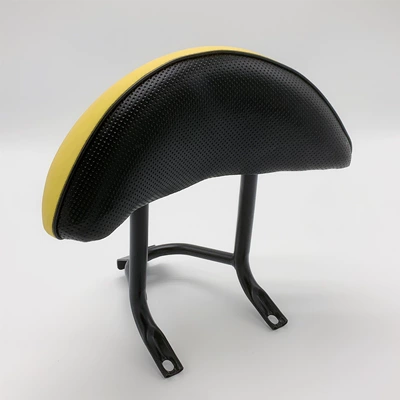 Turtle King Modified Accessories Backrest | Motorcycle trunk - simple-bracket-yellow-backrest