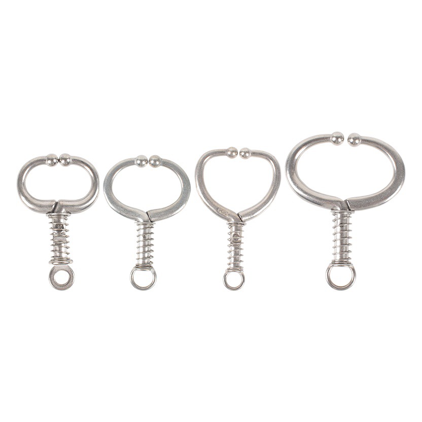 Anillo de Nariz de buey Alicates de Nariz de buey grandes Alicates de tracción de Nariz de buey de metal de acero inoxidable