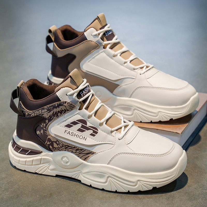 Zapatos de moda para hombres 2026 nuevos zapatos de corrida de alta gama de invierno, zapatos de moda juveniles, zapatos de altura de aumento universal