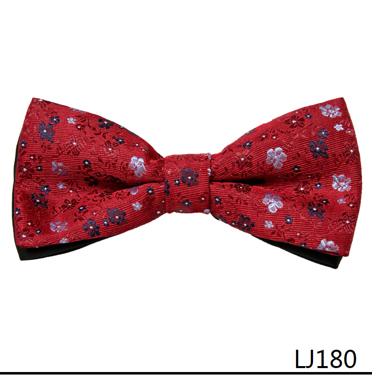 Abbigliamento formale di Bowtie m, versione coreana del matrimonio dello sposo a doppio strato, papillon in tinta unita per me_voghion.com