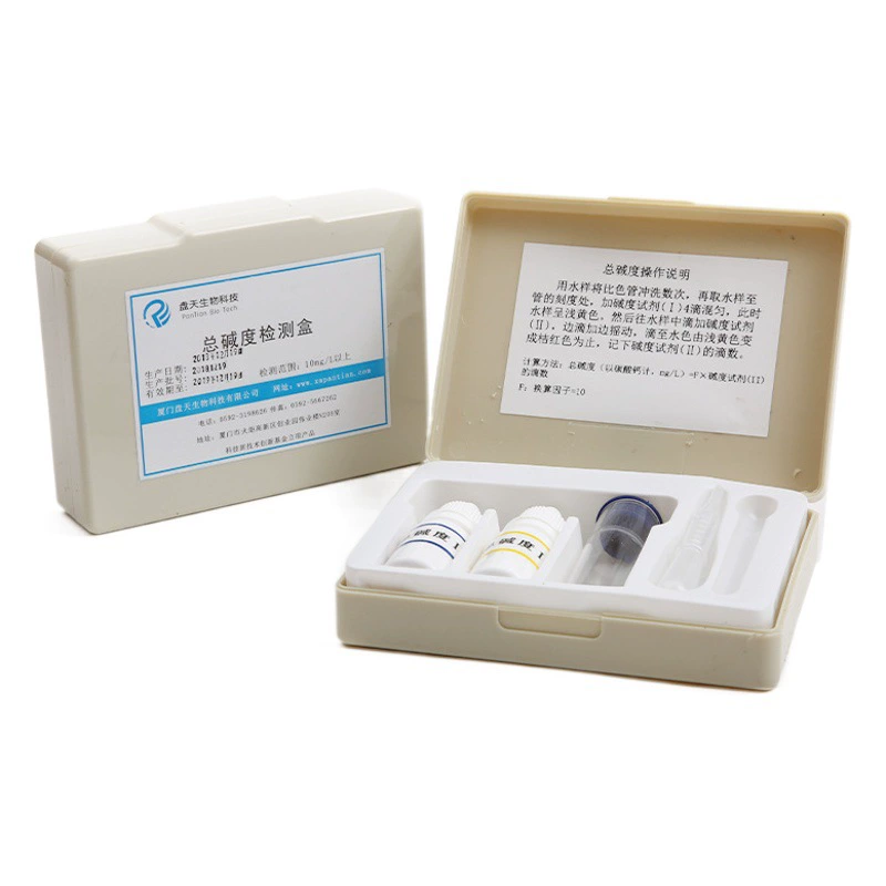 Коробка теста анализа теста полной щелочности рыб и креветок аквариума аквакультуры набора теста полной щелочности Пантян