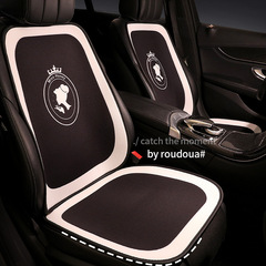 實拍圖片北歐風汽車坐墊適用於寶馬X1 X3 X2奧迪Q2L Q3 A3L A4L