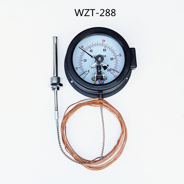 WTQ-280压力式温度计WTZ-280低温节能机械变压器4.5m不锈钢温度计