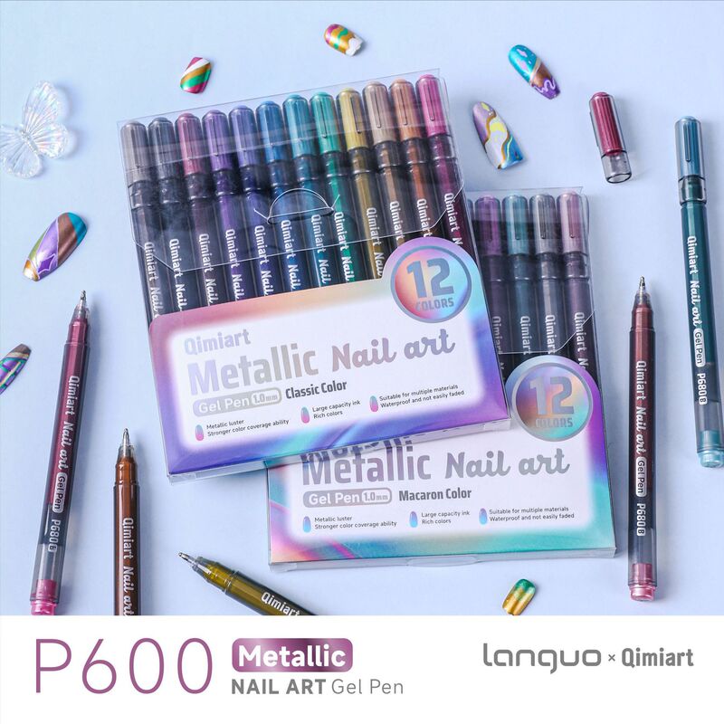 Blue Fruit Nail Art Pen 12-Color Set Metallic Nail Art Pens Quick-Dry DIY Nail Art Pens Cross-Border Blue Fruit Nail Art Pen 12-Color Set Metallic Nail Art Pens Quick-Dry DIY Nail Art Pens Cross-Border