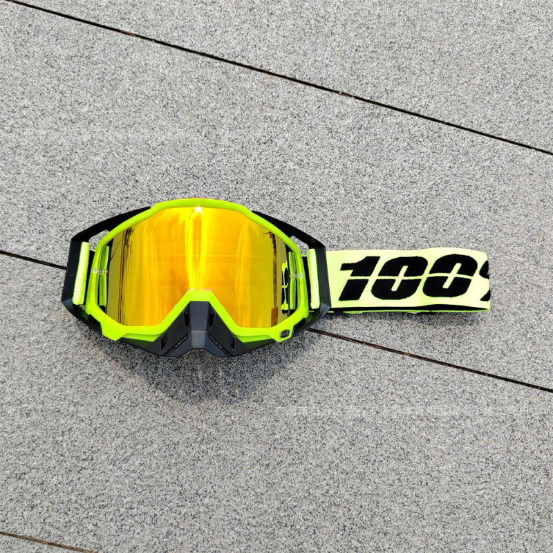 現物百パーセントモトクロスカントリー風鏡racecraftマウンテンバイク速降ヘルメットゴーグルスキー騎乗|undefined