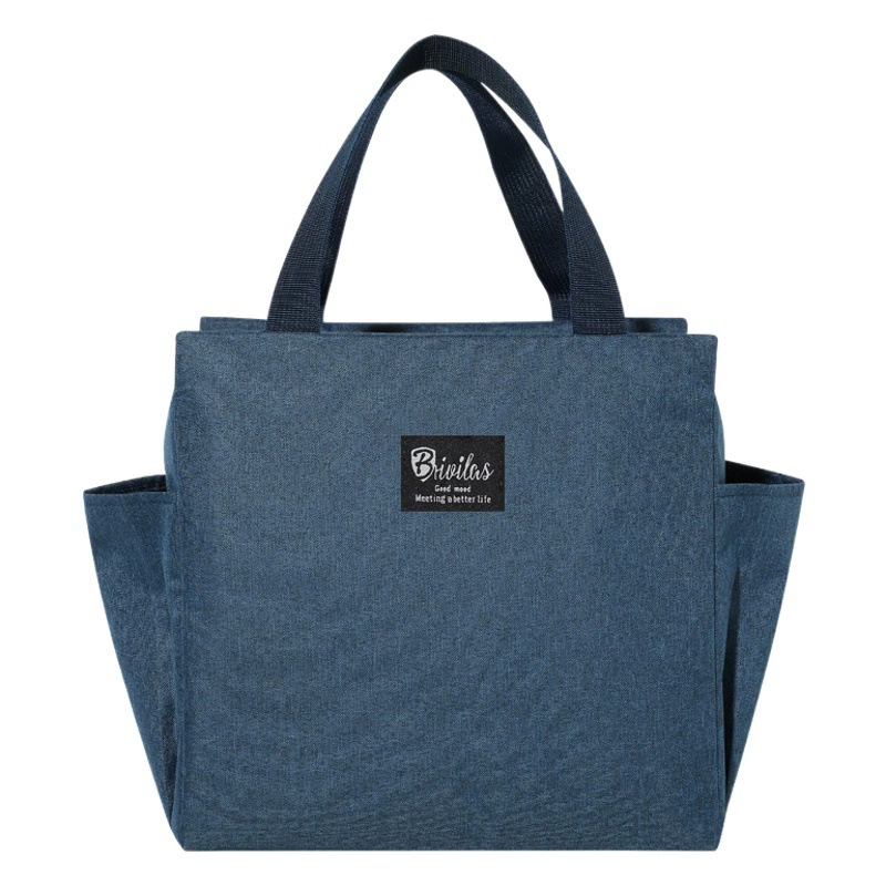 Большая емкость Оксфорд ткань обед Box сумка для офисных работников обед мешок простой портативный обед мешок выходя обед мешок