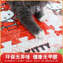 环保无味拼接泡沫地垫卡通Kitty猫拼图宝宝爬行垫出口儿童爬爬垫