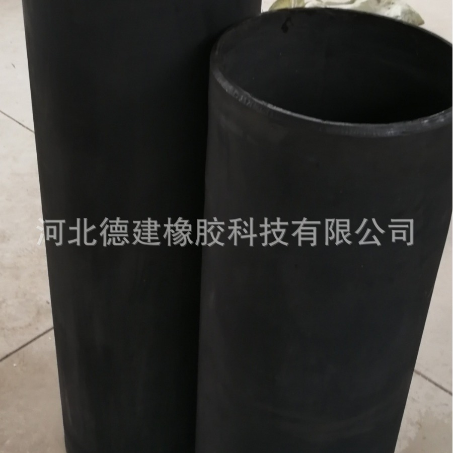 大量销售开卷机收卷机橡胶套伸缩伸涨力强抛光面硅橡胶