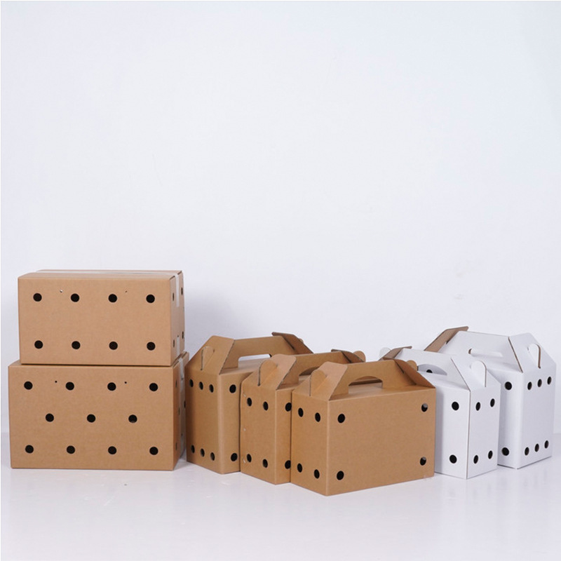 发鸟纸箱宠物猫狗小型动物运输箱五层特硬瓦楞纸板兔笼鸽