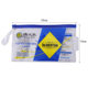 Rope skipping zipper bag stationery packaging bag pvc ziplock bag zipper plastic packaging bag printable logo zipper bag