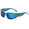 Sports overall, fashionable retro sunglasses, quality glasses, sun protection, suitable for import