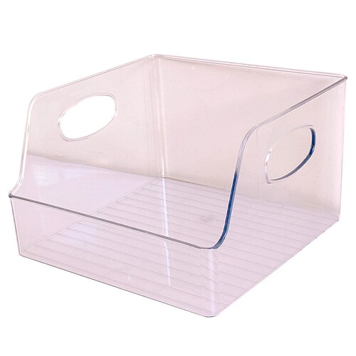 Acrylic bookstand transparent creative Insta-style student organization box file holder desk organizer office bookshelf