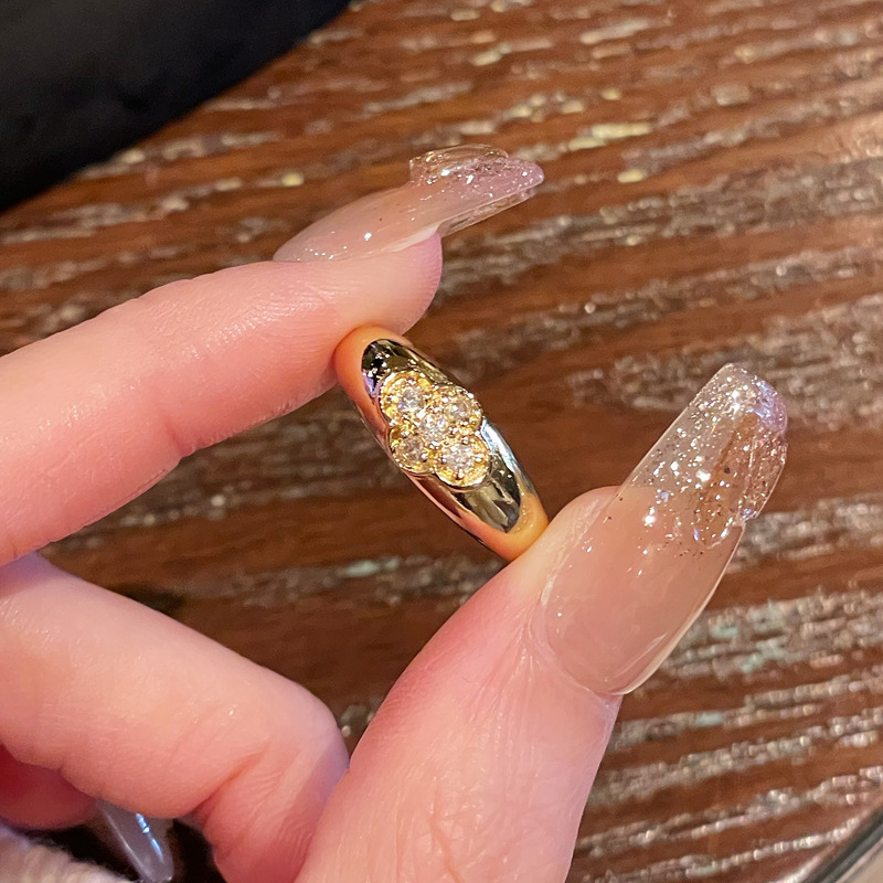 Joyería Al Por Mayor Retro Estilo Simple Geométrico Cobre Anillos Abiertos display picture 6