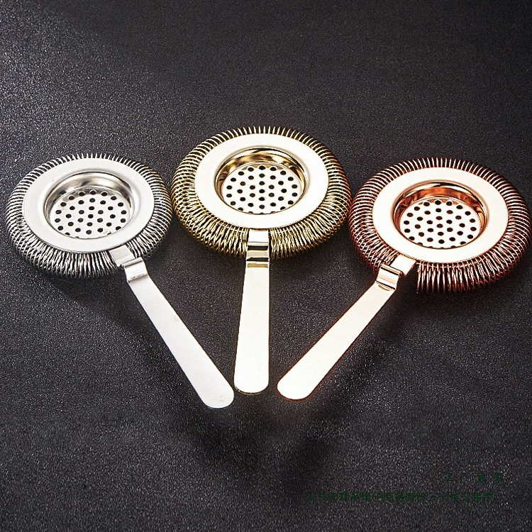 Ледяной фильтр, профессиональный барменский фильтр из нержавеющей стали, сепаратор льда, Hawthorne Straine, креативный набор фильтров>ледяной фильтр