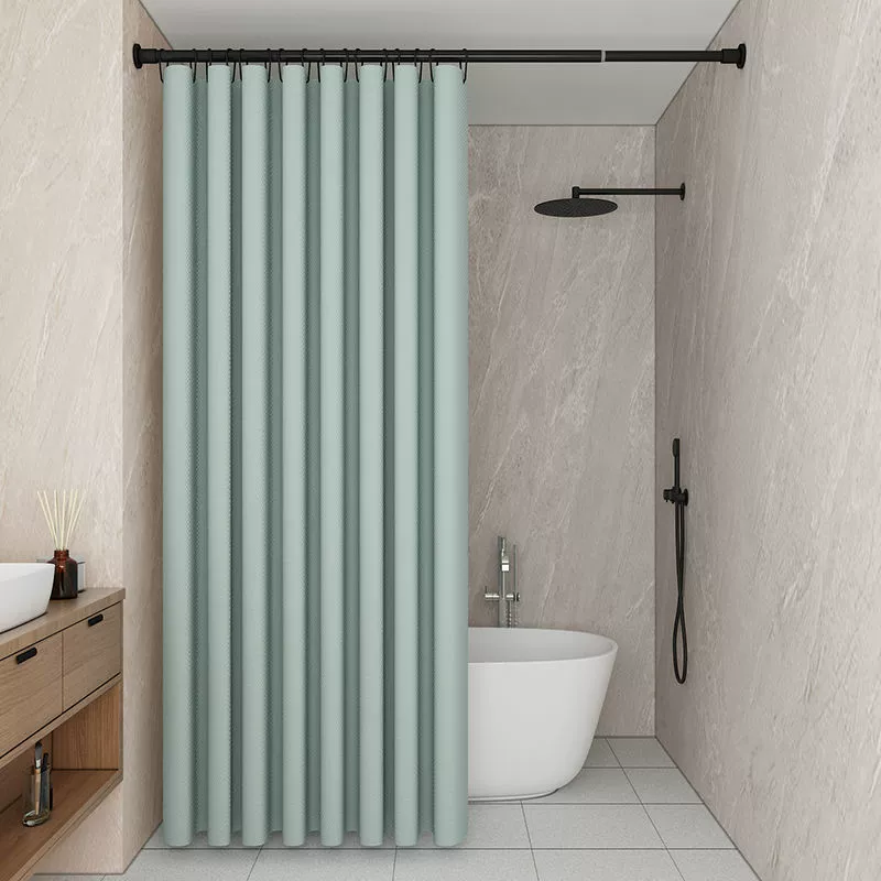 Curtain, waterproof set, cloth, increased thickness