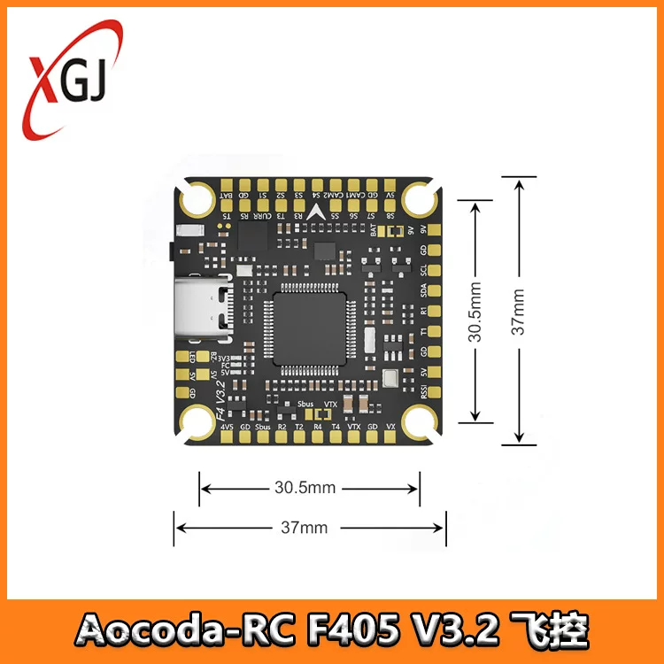 Aocoda-RC F405 V3.2 flight control Bluetooth wireless parameter adjustment barometer FPV model aircraft crossing machine