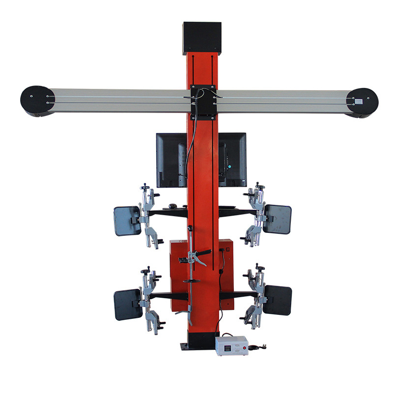 Equipo de detección de posicionamiento de cuatro ruedas del automóvil 3D pequeño y mediano instrumento de posicionamiento de cuatro ruedas 3D instrumento de posicionamiento de cuatro ruedas del automóvil
