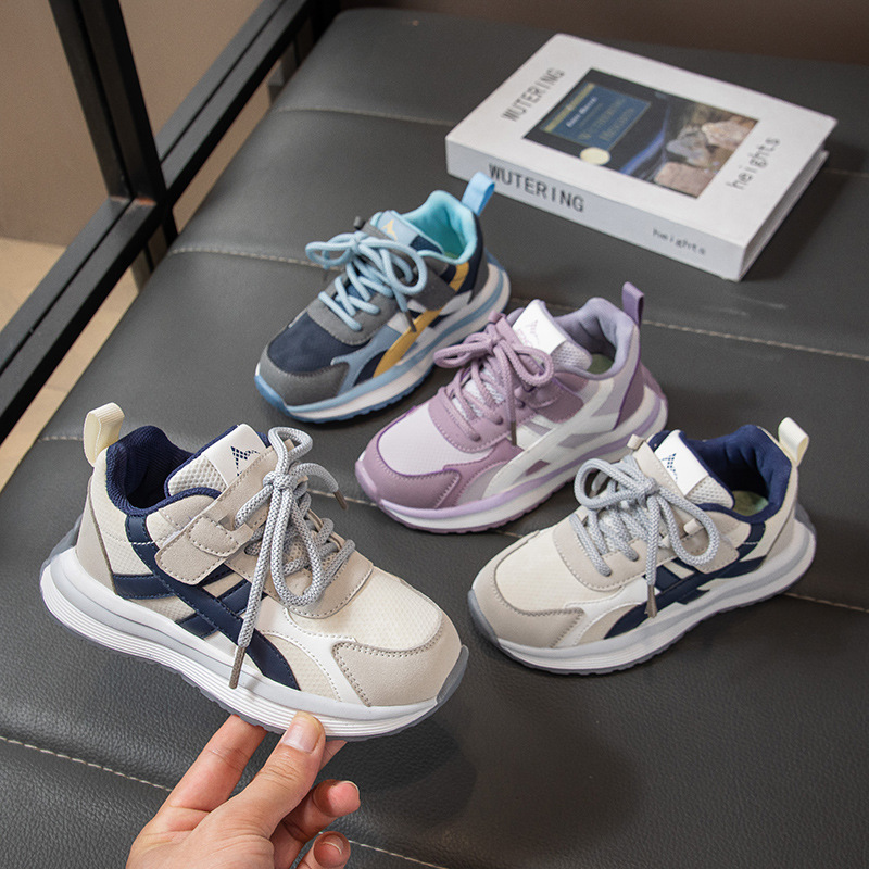 children‘s sports shoes spring and autumn new boys‘ sports shoes soft bottom breathable casual shoes baby girl daddy shoes breathable running shoes