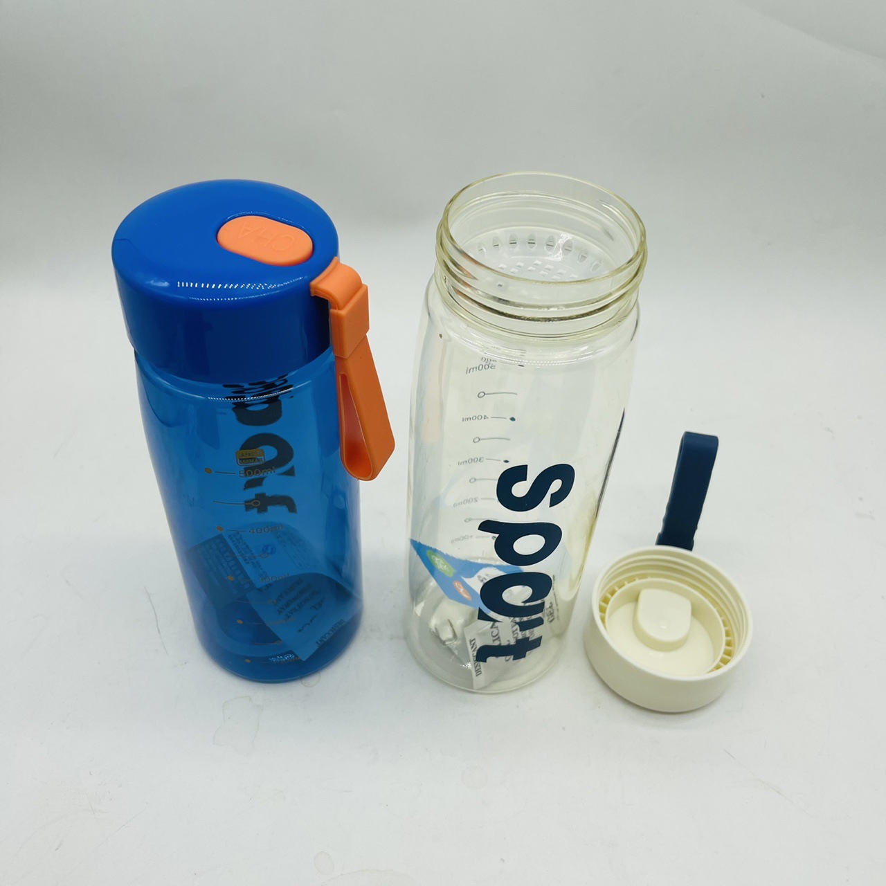 Fortun Sport portátil al aire libre taza de plástico de alta capacidad hervidor de plástico resistente a altas temperaturas publicidad de moda simple montado en el vehículo