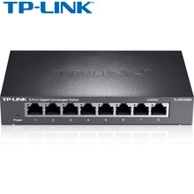 TP-LINK TL-SG2008MP 全千兆云管理PoE交换机Web网管型千兆交换机