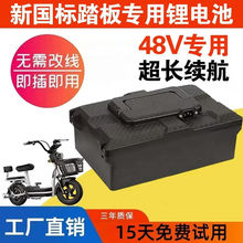 新国标小葡萄48v锂电池适用二轮踏板电动车爱玛台铃可替换手提款
