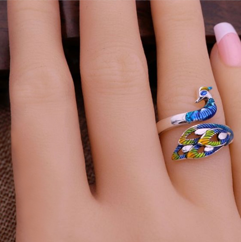 fashionable blue accessory