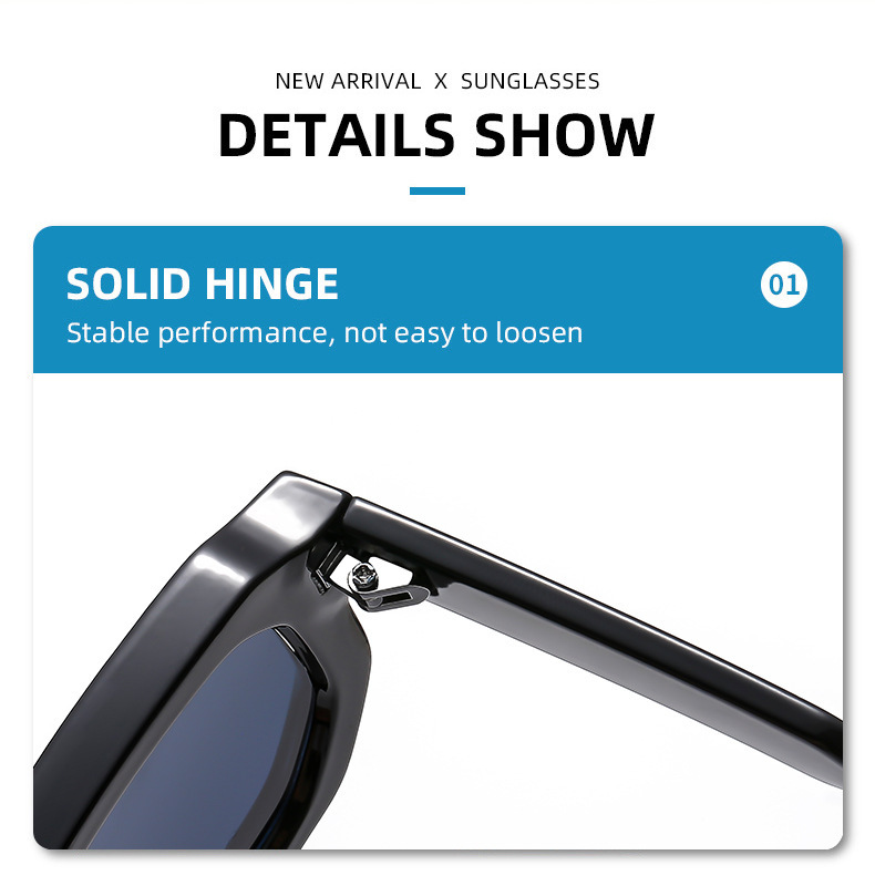 2023 cross-border box Sunglasses European and American vintage square thick small frame fashion Sunglasses female Sunglasses_voghion.com