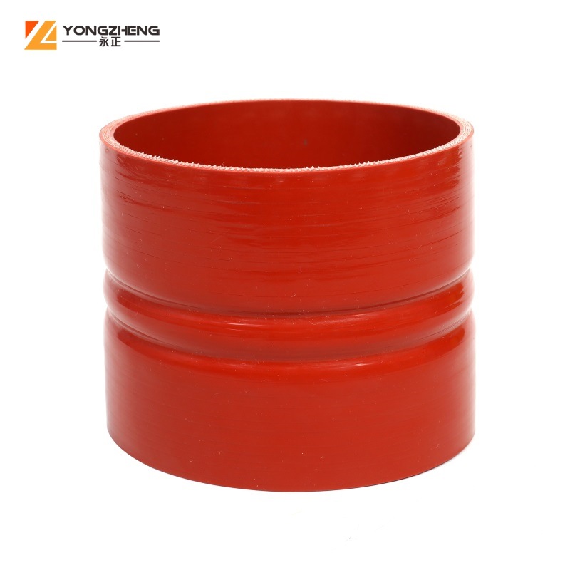 厂家供应汽车硅胶管高温夹布增压器中冷器工业硅胶弯管耐压